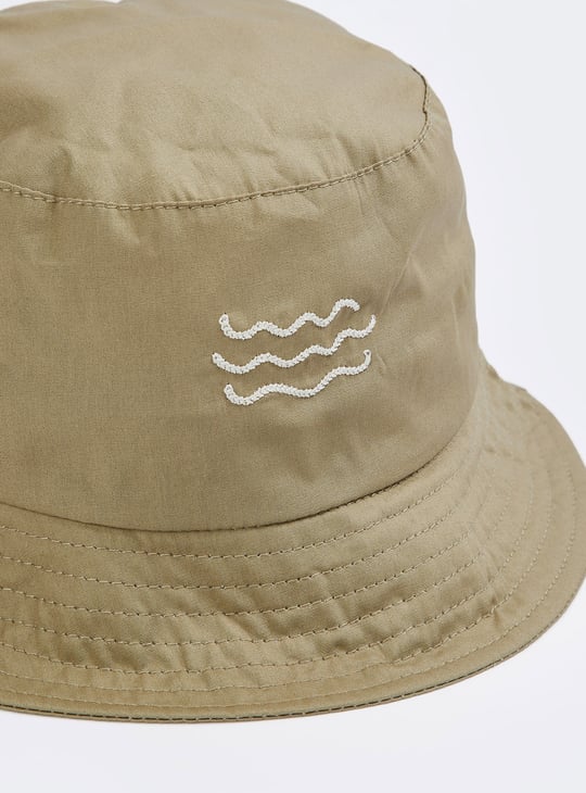 Boys Embroidered Bucket Hat