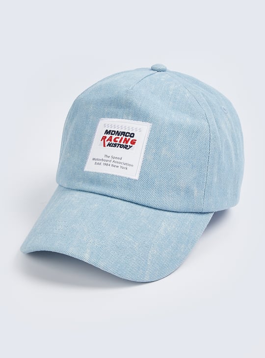 Men Applique Baseball Cap