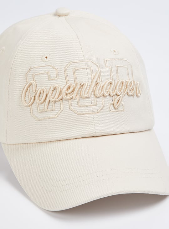 andmary Mary logo cap beige andmary Mary logo cap beige