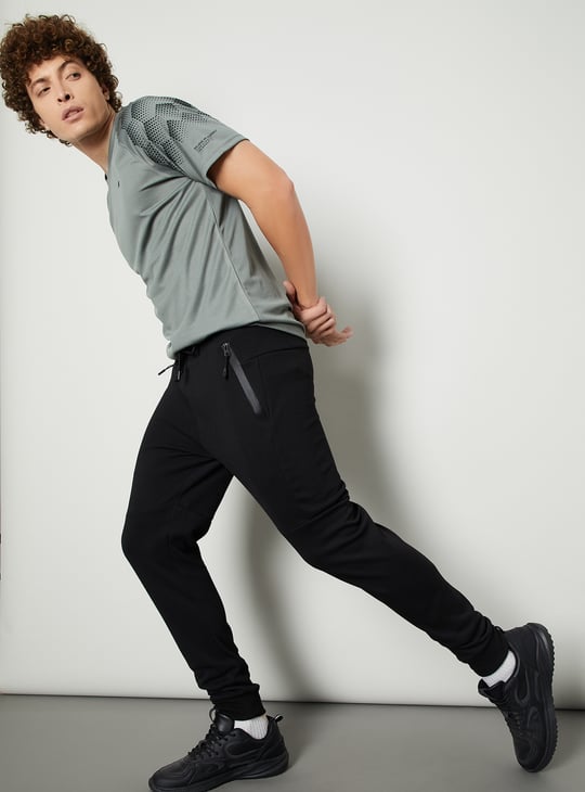 Men Solid Sports Joggers