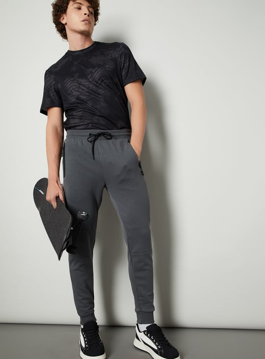 Men Solid Athleisure Joggers