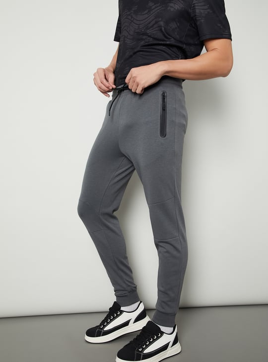 Men Solid Athleisure Joggers