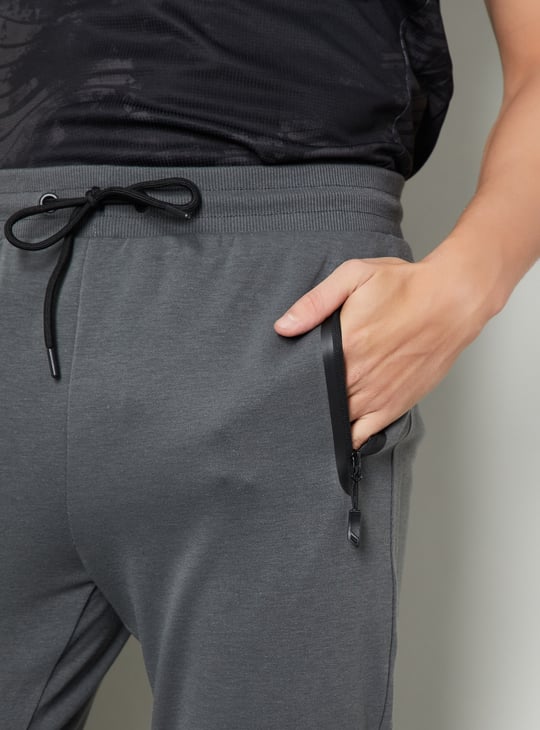 Men Solid Athleisure Joggers