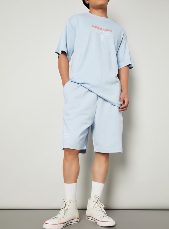 Men Printed Relaxed Fit Shorts