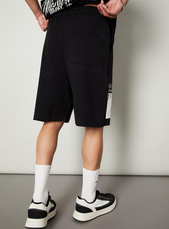 Men Printed Relaxed Fit Shorts