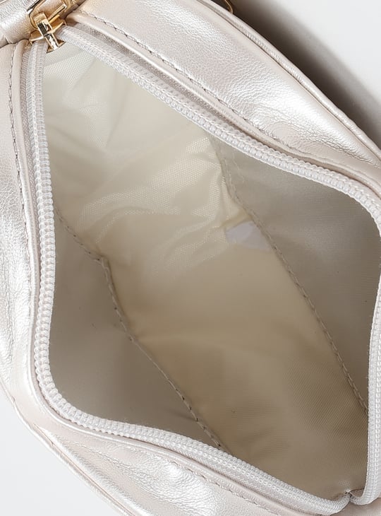 Girls Heart Shaped Sling Bag