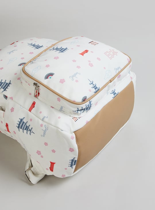 Women Printed Backpack