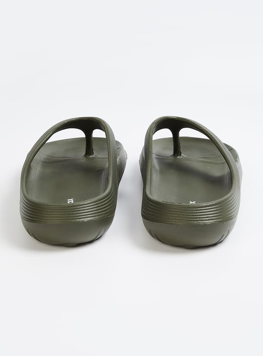 Men Textured Flip Flops