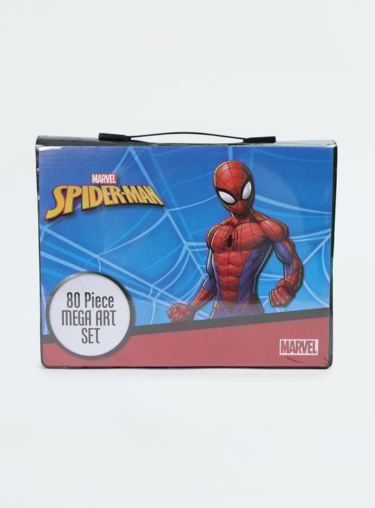 Kids Spider Man Colouring Set
