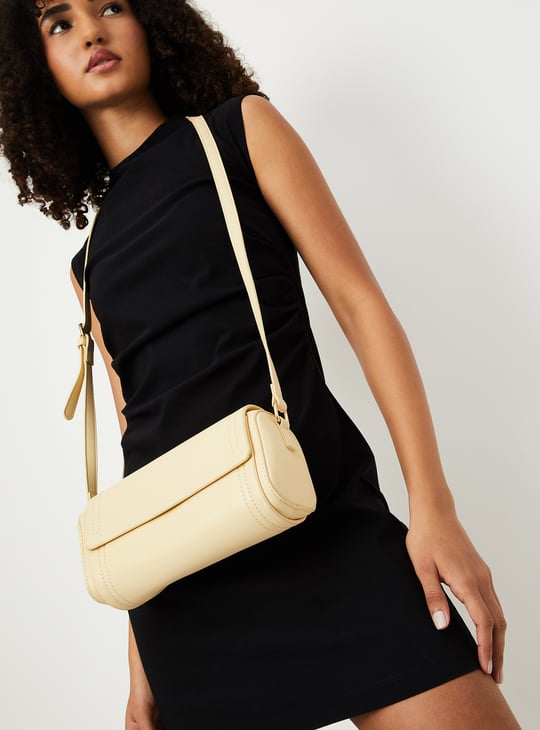 Women Solid Sling Bag