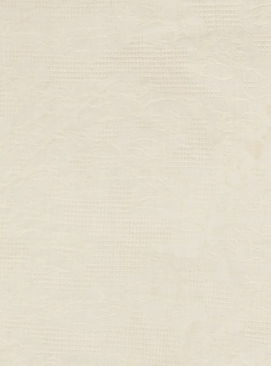 Women Textured Boxy Fit Crop Shirt