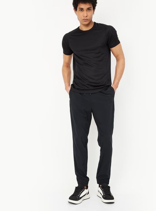 Men Solid Athleisure Joggers