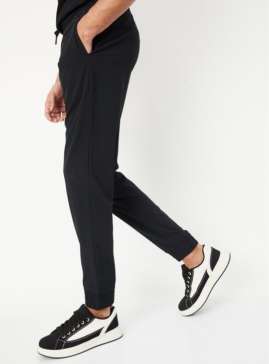 Men Solid Athleisure Joggers
