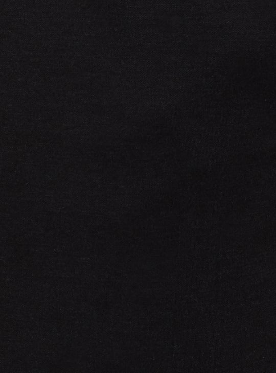 Men Solid Knit Shorts