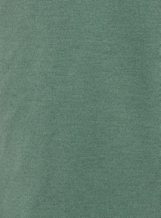 Men Solid Knit Shorts