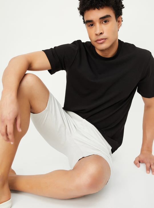 Men Textured T-shirt