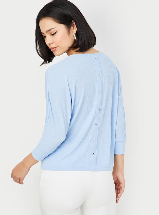 Women Ribbed Knit Top