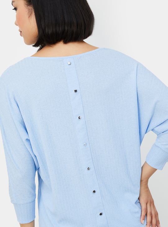 Women Ribbed Knit Top