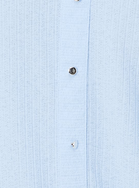 Women Ribbed Knit Top