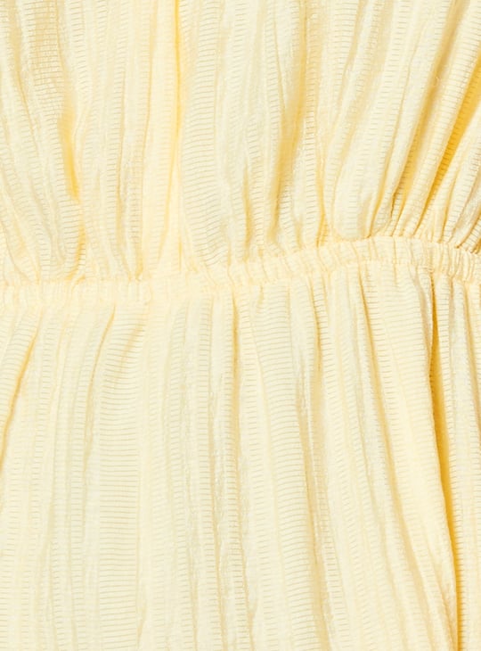 Women Textured Tiered Maxi Dress