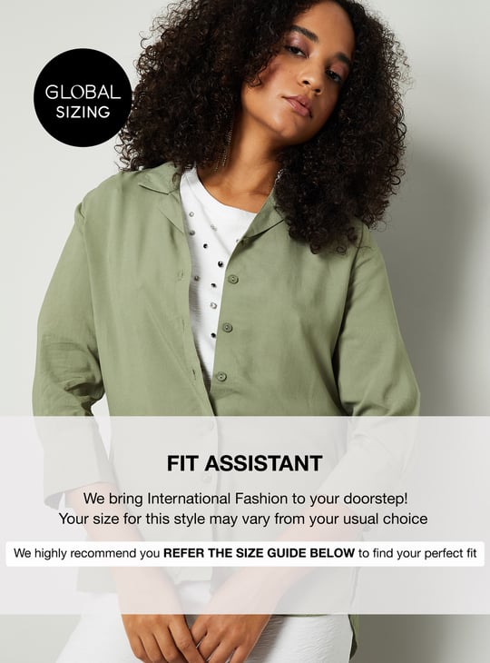 Women High-Low Hem Shirt