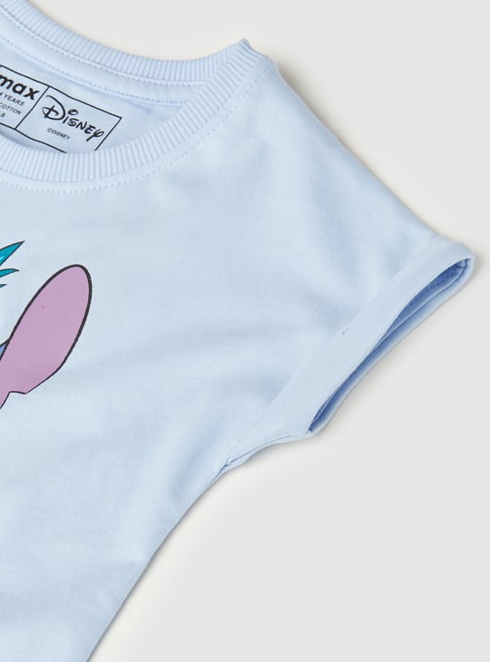 Girls Lilo & Stitch Print Top