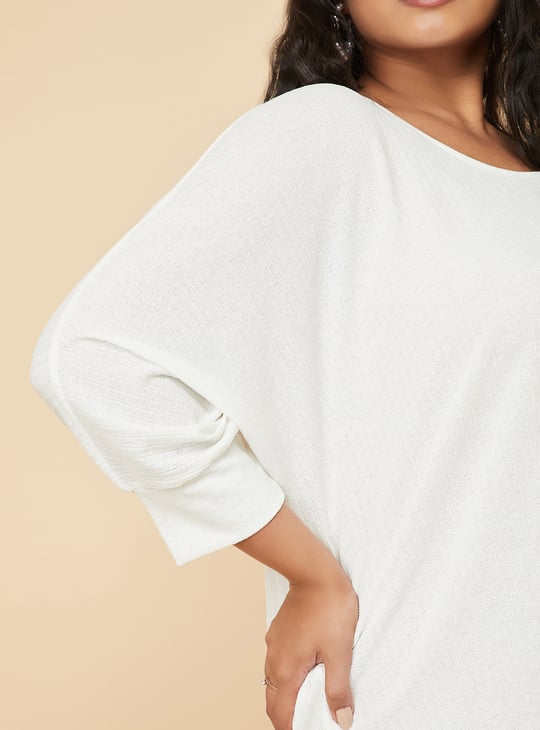Women Ribbed Knit Top