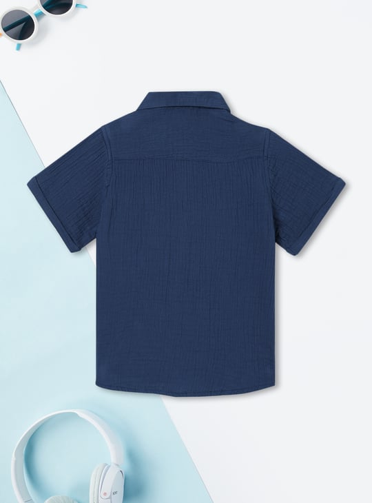 Boys Textured Shirt