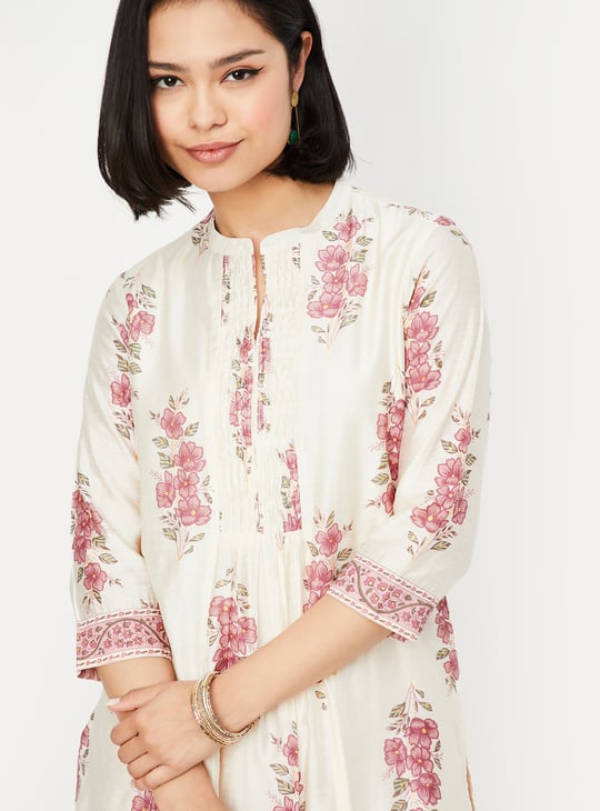 Women Printed Straight Kurta Set