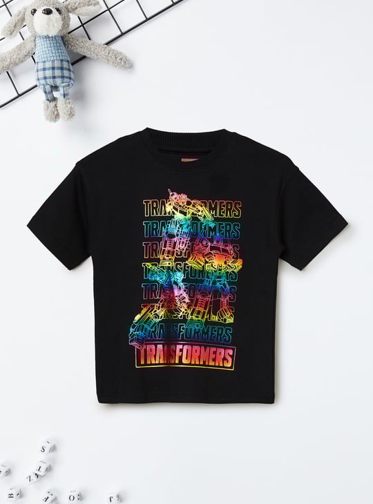 Boys Transformers Print T-shirt