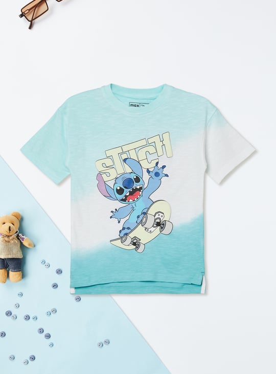 Boys Lilo & Stitch Print T-shirt