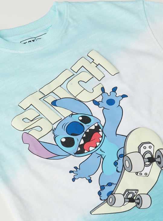 Boys Lilo & Stitch Print T-shirt