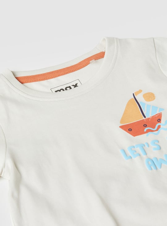 Boys Printed T-shirt - Pack of 3