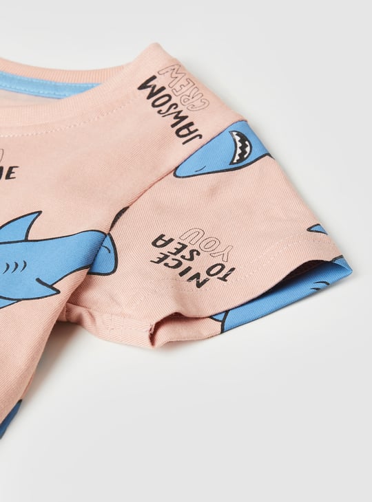 Boys Printed T-shirt - Pack of 3