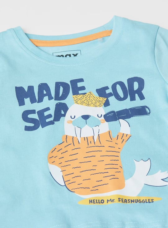 Boys Printed T-shirt - Pack of 3