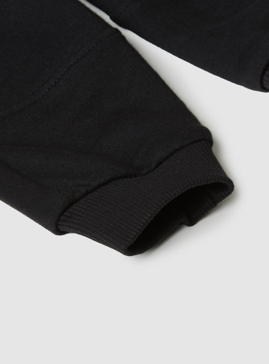 Boys Solid Knit Cargo Joggers - Pack of 2