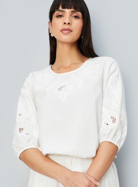 Women Embroidered Blouse
