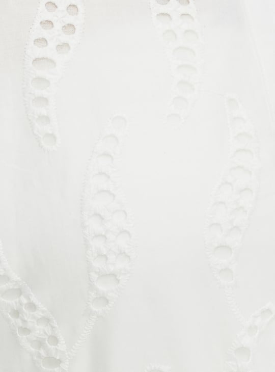 Kalki x Max Women Schiffili Embroidered Shirt Dress