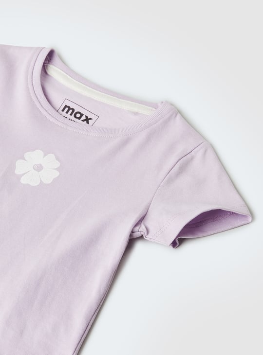 Girls Printed T-shirt - Pack of 3