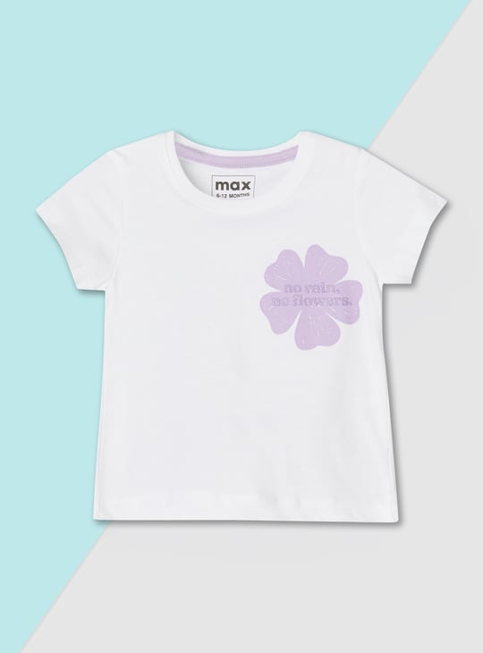 Girls Printed T-shirt - Pack of 3
