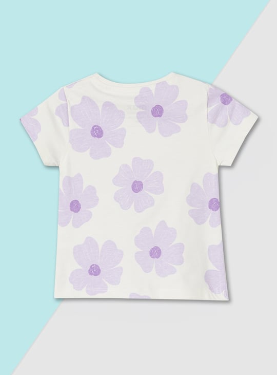 Girls Printed T-shirt - Pack of 3