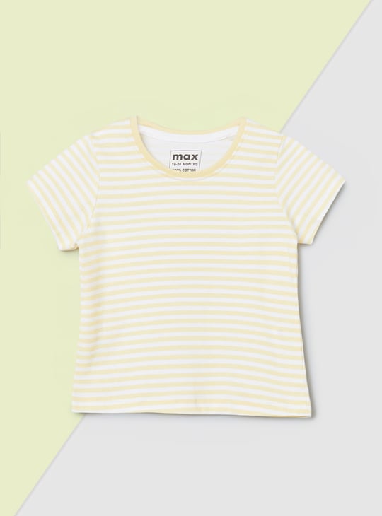 Girls Printed T-shirt - Pack of 3