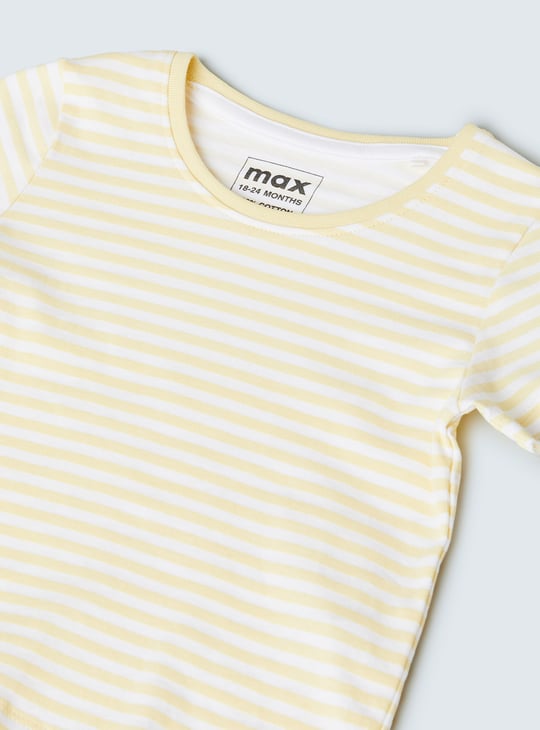 Girls Printed T-shirt - Pack of 3