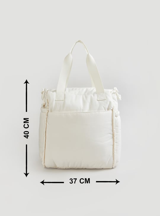 Women Solid Tote Bag