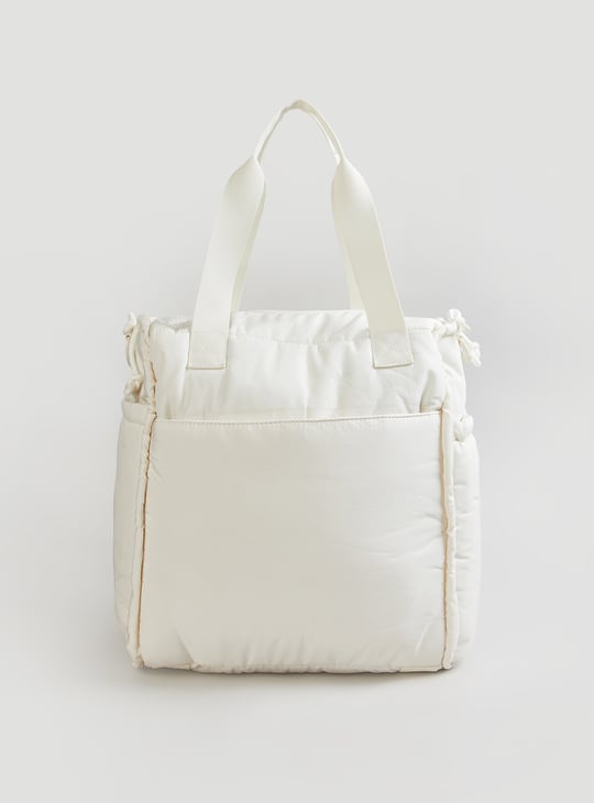 Women Solid Tote Bag