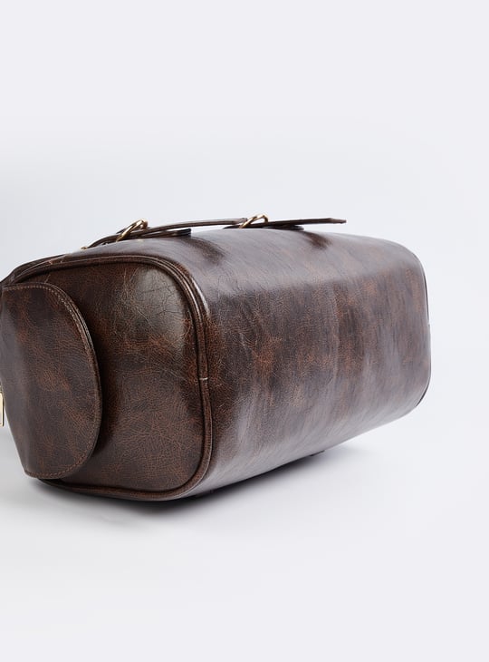 Women Textured Duffle Bag
