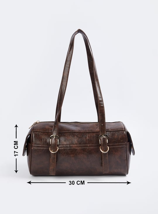 Women Textured Duffle Bag