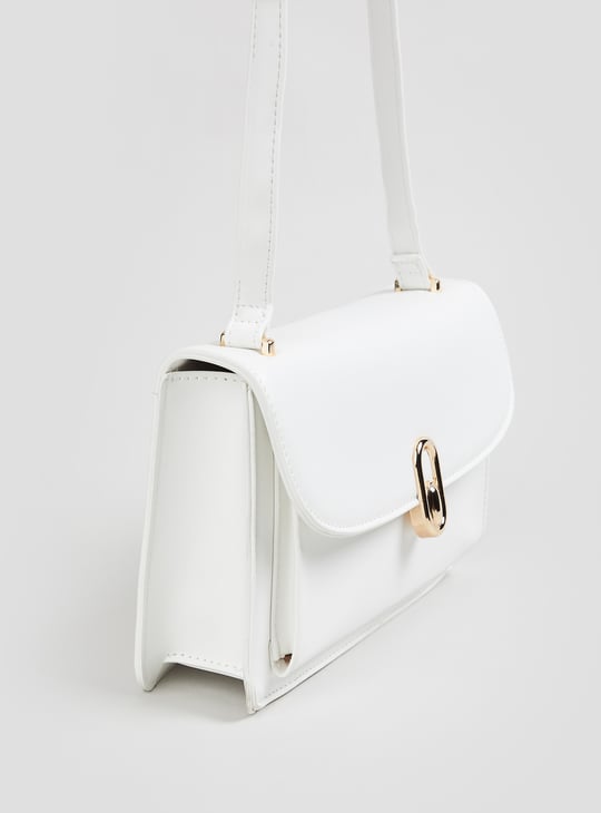 Women Solid Sling Bag