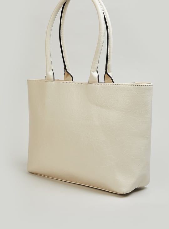 Women Basket Weave Tote Bag