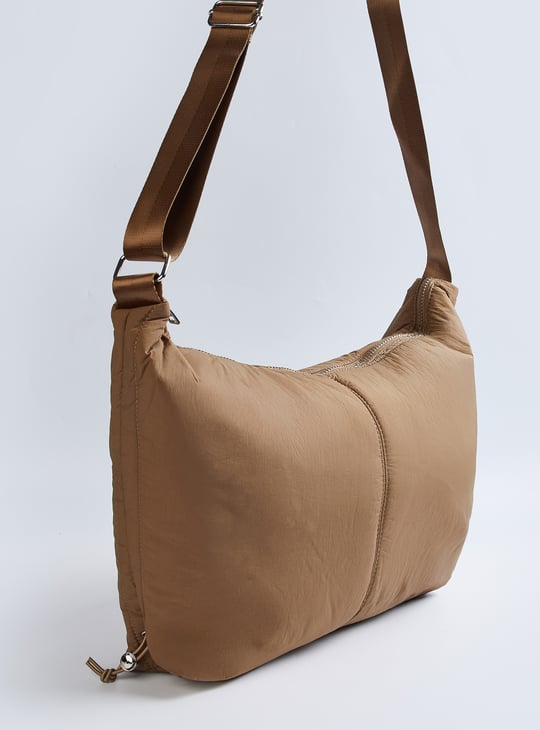 Women Solid Sling Bag